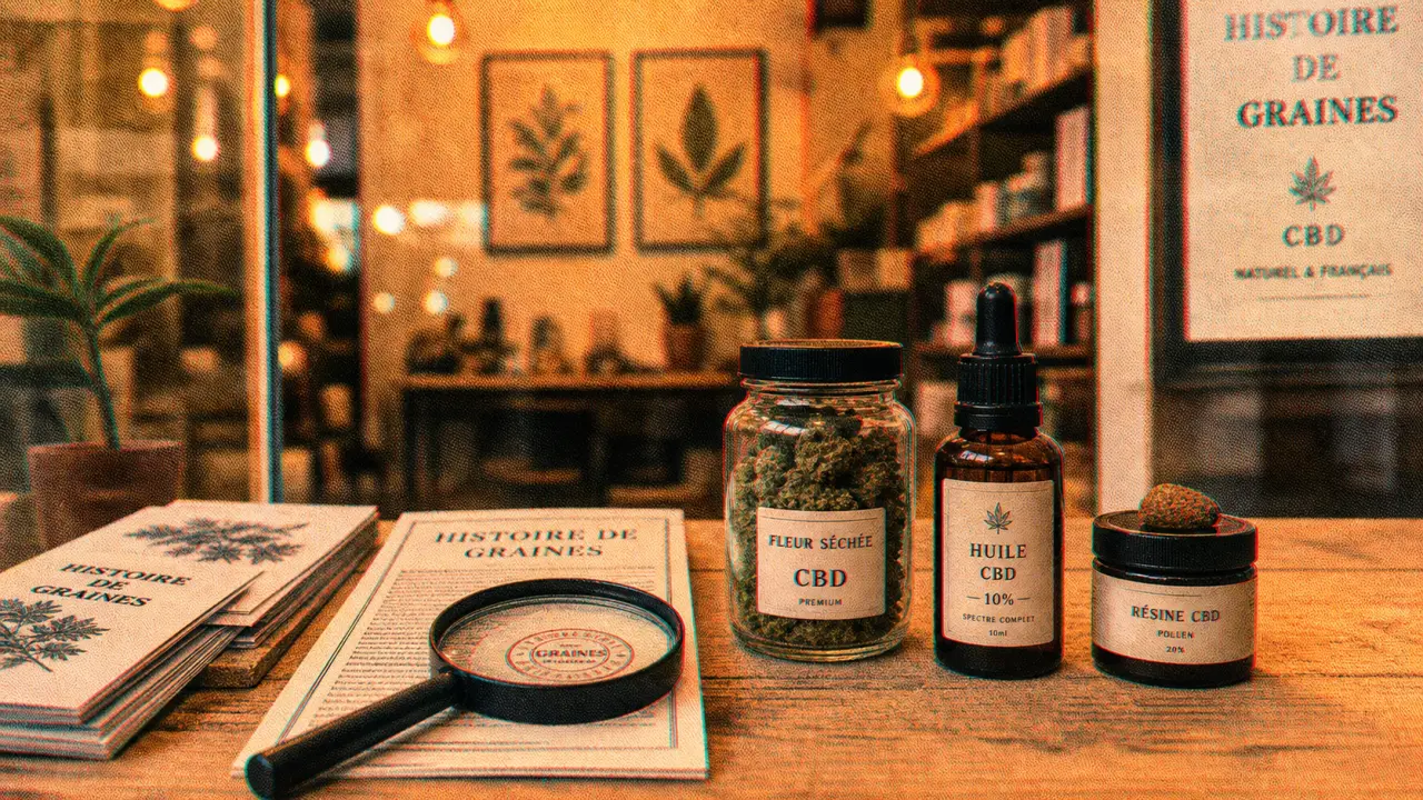 Histoire de graine à Lyon : boutique CBD, produits conformes et avis clients