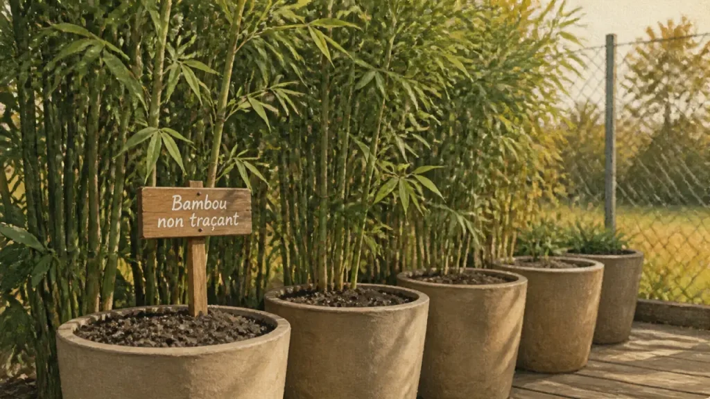 Bambou non traçant brise-vue : la solution pour cacher sans envahir le jardin