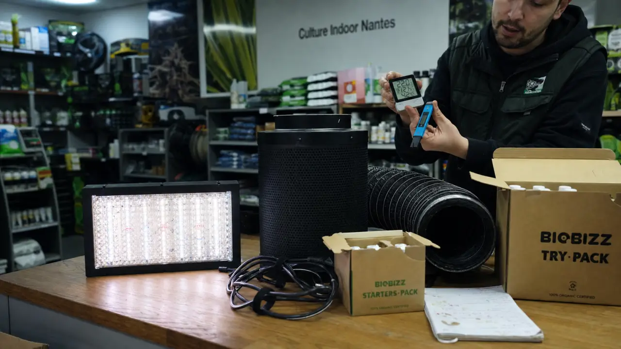 Culture indoor nantes : lampe LED et matériel pour culture indoor, boutique et livraison 24-48 h
