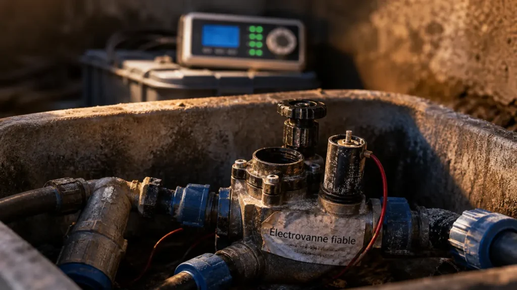 Électrovanne d’arrosage automatique : choisir entre 9V, 24V et le bon débit