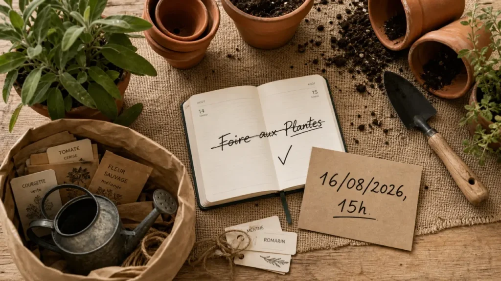 Foire aux plantes ce dimanche : dates, lieux et horaires pour choisir la bonne sortie
