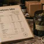 Jungle Grower : analyses labo CBD B2B sur comptoir, fleurs bio et résine