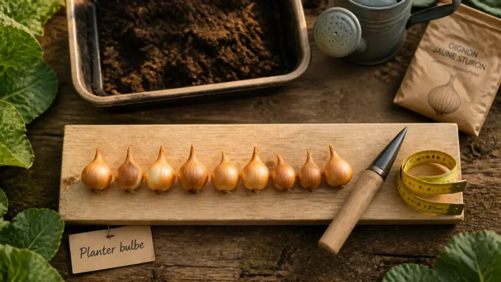 Oignons à planter : choisir ses variétés et réussir sa culture au potager