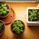 Potager d’intérieur : pots en terreau, hydroponie et LED