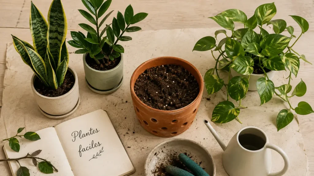 8 plantes d’intérieur faciles qui supportent l’ombre et les oublis d’arrosage