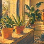 Plantes d intérieur soleil direct plein sud : cactus, crassula et aloe sans brûlure des feuilles